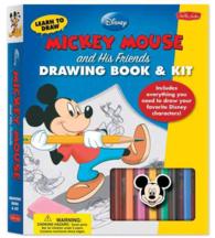 Mickey Mouse and His Friends Drawing Book & Kit : Includes Everything You Need to Draw Your Favorite Disney Characters! (Learn to Draw) （NOV）