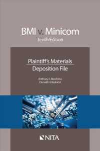 Bmi V. Minicom : Plaintiff's Materials, Deposition File (Nita) （10 New）