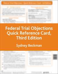 Federal Trial Objections Reference Card (Nita) （3 RFC CRDS）