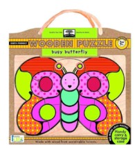 Busy Butterfly (Green Start Wooden Puzzles) （PZZL）