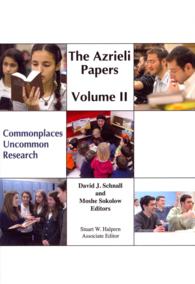 The Azrieli Papers : Commonplaces, Uncommon Research 〈2〉