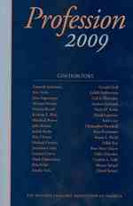 Profession 2009