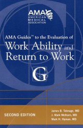 AMA Guides to the Evaluation of Work Ability and Return to Work （Second）