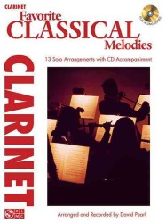 Favorite Classical Melodies : Clarinet (Play Along) （PAP/COM）