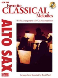 Favorite Classical Melodies : Alto Sax (Play Along) （PAP/COM）