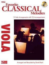 Favorite Classical Melodies : Viola (Play Along) （PAP/COM）