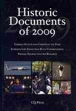 米国・国際歴史的文献集（2009年版）<br>Historic Documents of 2009 : Includes Cumulative Index, 2005-2009 (Historic Documents) （Reprint）