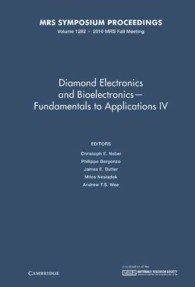 Diamond Electronics and Bioelectronics--Fundamentals to Applications IV : Symposium Held November 29-december 3, Boston, Masachusetts, U. S. A. (Mater