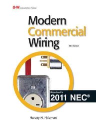 Modern Commercial Wiring : Based on the 2011 NEC （5TH）