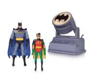 Batman the Animated Series Batman and Robin with Bat-signal Action Figure 2-pack （ACF TOY）