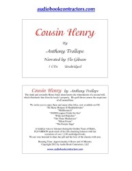 Cousin Henry (Classic Books on Cd Collection)