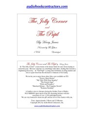 The Jolly Corne and the Pupil (Classic Books on Cd Collection)