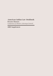 American Indian Law Deskbook 2009 (American Indian Law Deskbook Supplement) （4 SUP）