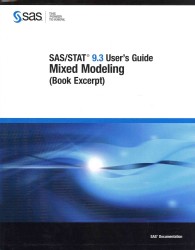 SAS / Stat 9.3 User's Guide : Mixed Modeling (Book Excerpt)