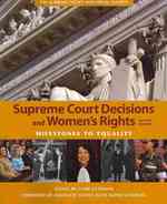米国最高裁判決と女性の権利（第２版）<br>Supreme Court Decisions and Women's Rights （2ND）