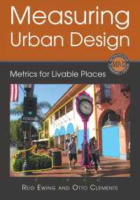 Measuring Urban Design : Metrics for Livable Places (Metropolitan Planning + Design)