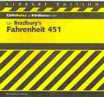 CliffsNotes on Bradbury's Fahrenheit 451 (3-Volume Set) : Library Edition (Cliffsnotes)