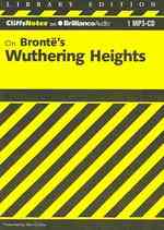 On Bronte's Wuthering Heights : Library Edition (Cliffs Notes) （MP3）