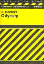 CliffsNotes on Homer's Odyssey : Library Edition (Cliffsnotes) （MP3 UNA）