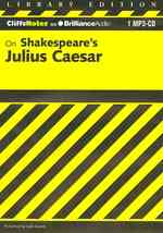 CliffsNotes on Shakespeare's Julius Caesar : Library Edition (Cliffsnotes) （MP3）
