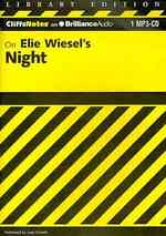 CliffsNotes on Elie Wiesel's Night : Library Edition (Cliffsnotes) （MP3）