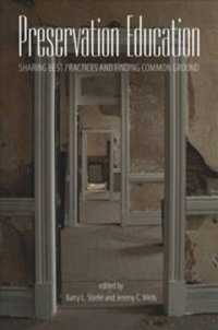 Preservation Education -- Paperback / softback