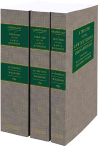 A Treatise on the Law of Evidence (3-Volume Set)