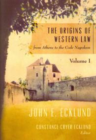 The Origins of Western Law from Athens to the Code Napoleon (2-Volume Set)