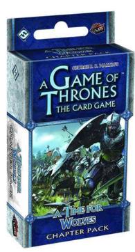 Game of Thrones LCG - a Time for Wolves Chapter Pack (Game of Thrones) （GMC CRDS）