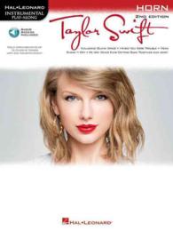 Taylor Swift : Instrumental Play-Along, Horn (Hal-leonard Play-along) （PAP/COM）