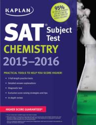 Kaplan SAT Subject Test Chemistry 2015-2016 (Kaplan Sat Subject Test. Chemistry)