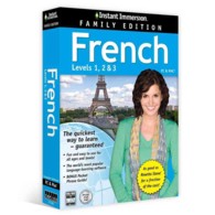 Instant Immersion French, Level 1-2 & 3 : Family Edition (Instant Immersion) （BOX PCK LA）