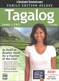 Instant Immersion Tagalog, Level 1, 2 & 3 : Family Edition (Instant Immersion) （BOX LAM RF）