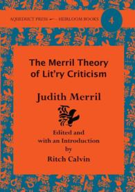 The Merril Theory of Lit'ry Criticism : Judith Merril's Nonfiction