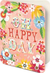 Oh Happy Day Artisan Notecards （NCR）