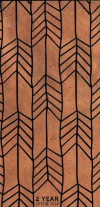 Kraft Arrows 2017 & 2018 2-Year Pocket Planner