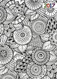 Color Me Monthly 2017 Planner (Color Me) （EGMT）