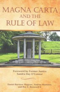 Magna Carta and the Rule of Law -- Paperback / softback