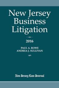 New Jersey Business Litigation 2016