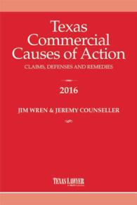 Texas Commercial Causes of Action 2016