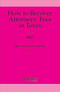 How to Recover Attorneys' Fees in Texas 2017