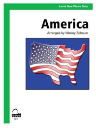 America (My Country 'tis of Thee) : Includes Lyrics, Sheet (Schaum Publications Sheet Solo)