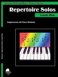 Repertoire Solos Level 1 : Making Music Piano Library Elementary Level (Schaum Publications Making Music Piano Library)