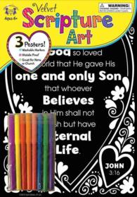 Velvet Scripture Art John 3:16 (Color His Words Velvet Art) （PSTR）