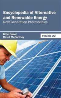 Encyclopedia of Alternative and Renewable Energy : Next Generation Photovoltaics 〈22〉