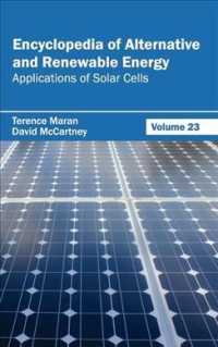 Encyclopedia of Alternative and Renewable Energy : Applications of Solar Cells 〈23〉