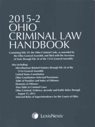 Ohio Criminal Law Handbook 2015-2 (Ohio Criminal Law Handbook)