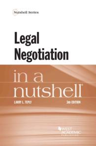 Legal Negotiation in a Nutshell (Nutshell)