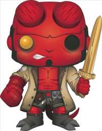 Pop Hellboy with Excalibur Vinyl Figure （ACF BOX TO）