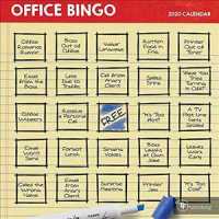 Office Bingo 2020 Calendar （MIN WAL）